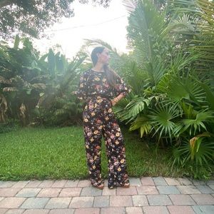 Floral Two Piece Set